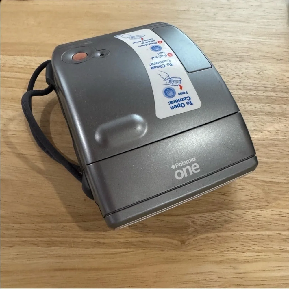 Polaroid One Instant Camera - Black and Silver